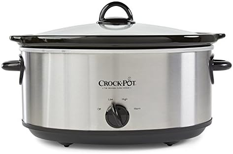 7 Quart Oval Manual Slow Cooker – Stainless Steel - Curated Catalog G7