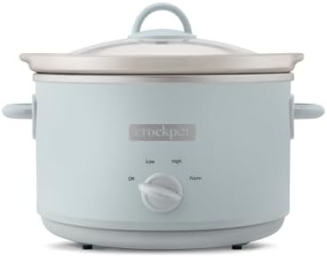 4.5 Quart Manual Slow Cooker – Macaroon Blue - Curated Catalog L2