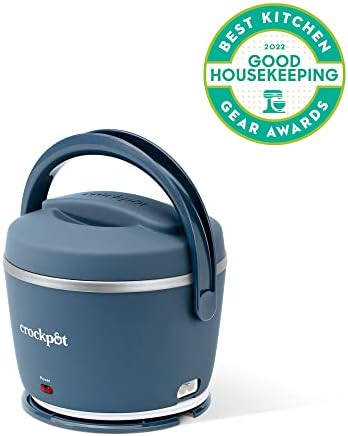 Electric Lunch Box Food Warmer 20oz – Faded Blue - Curated Catalog P3