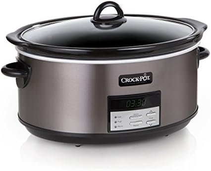 8 Quart Programmable Slow Cooker with Auto Warm - Curated Catalog D8