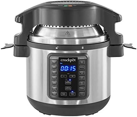 Express Crisp 8 Quart 10-in-1 Pressure Cooker - Curated Catalog N8