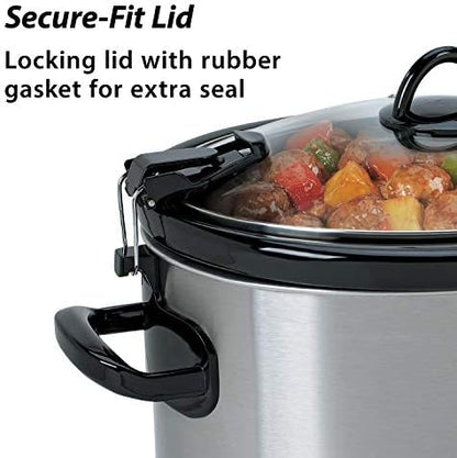 Cook & Carry 6 Quart Portable Slow Cooker - Curated Catalog W6