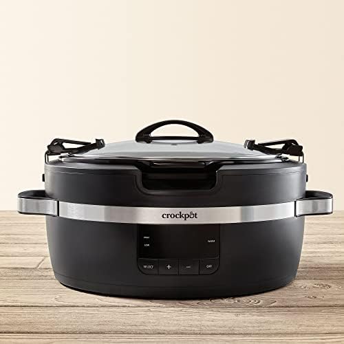 Thermoshield 6 Quart Slow Cooker with Carry Handles - Curated Catalog R9
