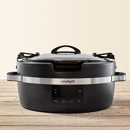 Thermoshield 6 Quart Slow Cooker with Carry Handles - Curated Catalog R9