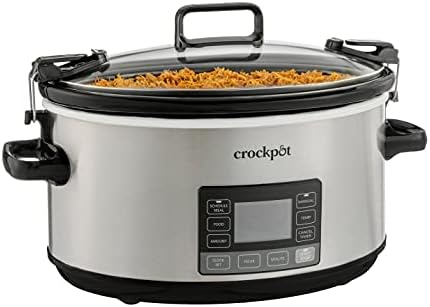 7 Quart Portable Programmable Slow Cooker with Timer - Curated Catalog Y1