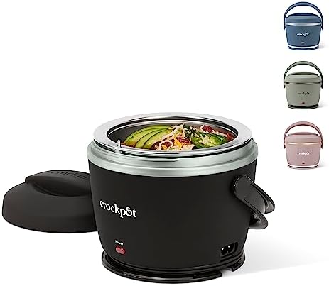 Electric Lunch Box Food Warmer 20oz – Black - Curated Catalog G6