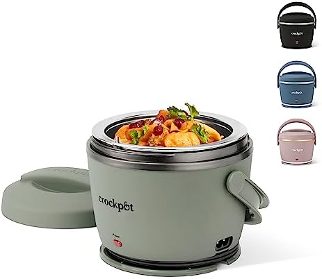 Portable Electric Lunch Box Food Warmer – Green - Curated Catalog J6