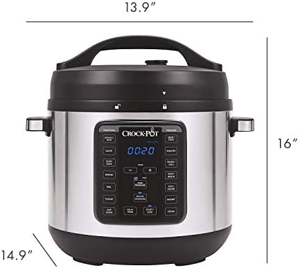 8 Quart Express Crock Multi-Use Pressure Cooker - Curated Catalog A3