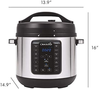 8 Quart Express Crock Multi-Use Pressure Cooker - Curated Catalog A3