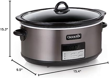 8 Quart Programmable Slow Cooker with Auto Warm - Curated Catalog D8