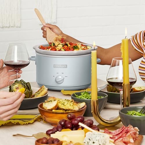 4.5 Quart Manual Slow Cooker – Macaroon Blue - Curated Catalog L2