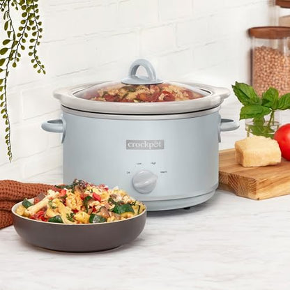4.5 Quart Manual Slow Cooker – Macaroon Blue - Curated Catalog L2