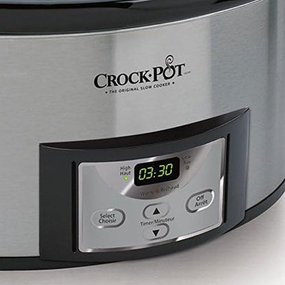 Cook & Carry 6 Quart Programmable Slow Cooker - Curated Catalog I0