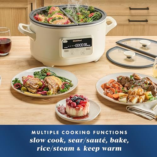 MultiMeal Multicooker with Programmable Slow Cooker - Curated Catalog R9
