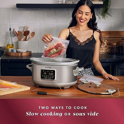 7 Quart Programmable Cook & Carry Slow Cooker - Curated Catalog H2
