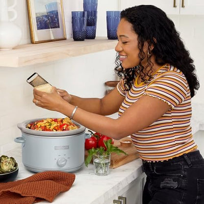 4.5 Quart Manual Slow Cooker – Macaroon Blue - Curated Catalog L2