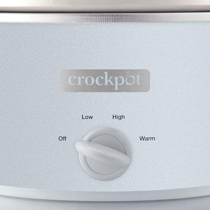 4.5 Quart Manual Slow Cooker – Macaroon Blue - Curated Catalog L2