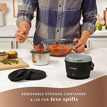 Electric Lunch Box Food Warmer 20oz – Black - Curated Catalog G6
