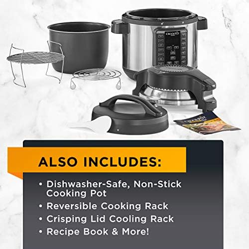 Express Crisp 8 Quart 10-in-1 Pressure Cooker - Curated Catalog N8