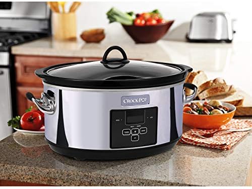7 Quart Programmable Slow Cooker – Polished Platinum - Curated Catalog C4