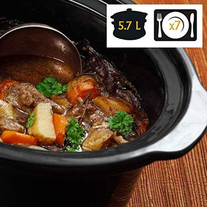 Cook & Carry 6 Quart Portable Slow Cooker - Curated Catalog W6