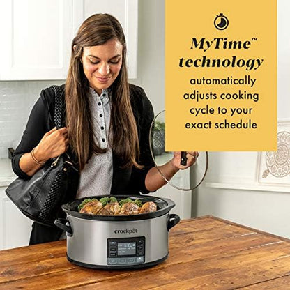 MyTime 6 Quart Programmable Slow Cooker - Curated Catalog J1