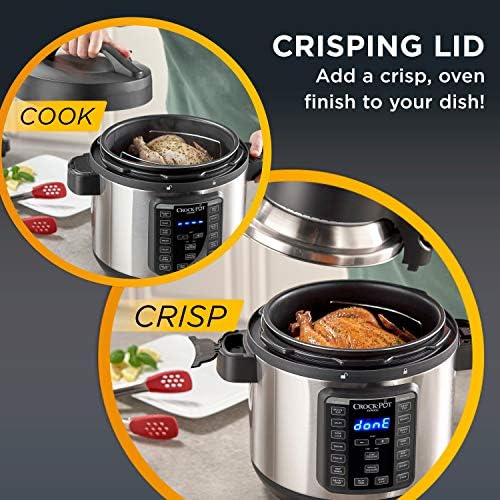 Express Crisp 8 Quart 10-in-1 Pressure Cooker - Curated Catalog N8