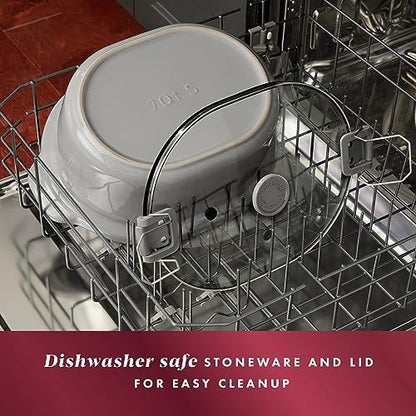 7 Quart Programmable Cook & Carry Slow Cooker - Curated Catalog H2