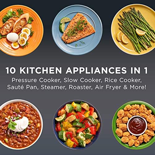 Express Crisp 8 Quart 10-in-1 Pressure Cooker - Curated Catalog N8