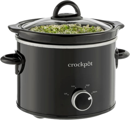 2 Quart Mini Slow Cooker – Classic Compact Cooker - Curated Catalog Z1