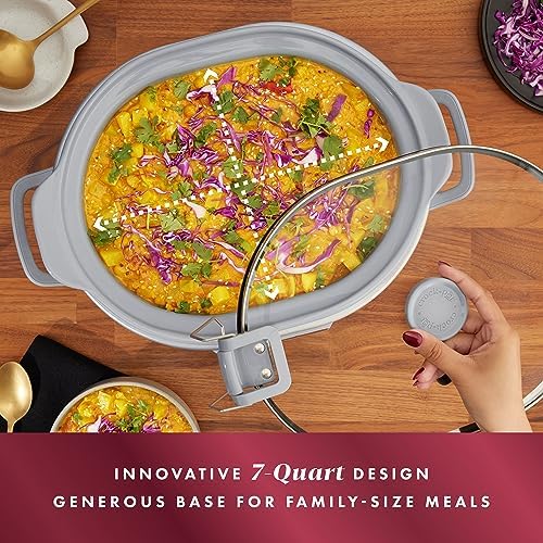 7 Quart Programmable Cook & Carry Slow Cooker - Curated Catalog H2