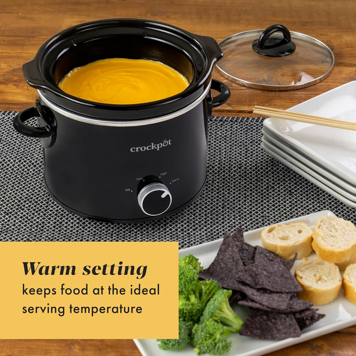 2 Quart Mini Slow Cooker – Classic Compact Cooker - Curated Catalog Z1
